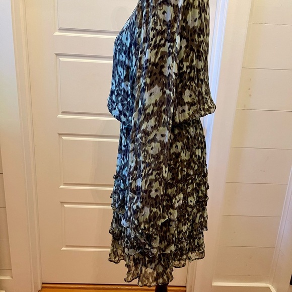 Chiffon Animal Print Dress - Picture 2 of 9